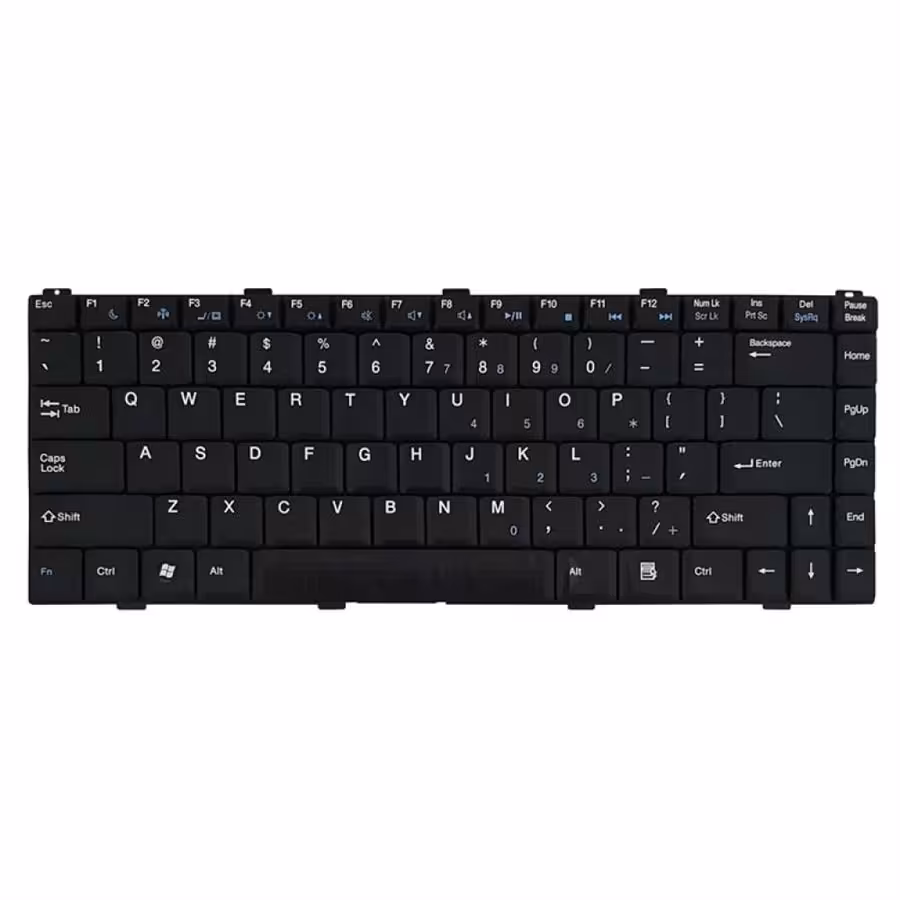 کیبورد لپ تاپ ایسوس مدل Z92 Z94 Z96 مشکی