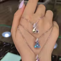 گردنبند نقره Swarovski