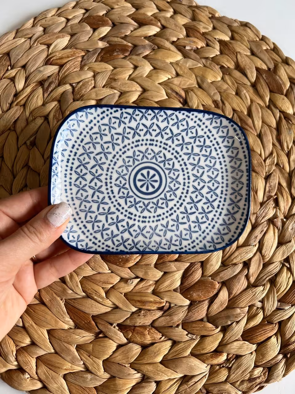 خرماخوری مستطیل دنی هوم- طرح ایکس سرمه ای