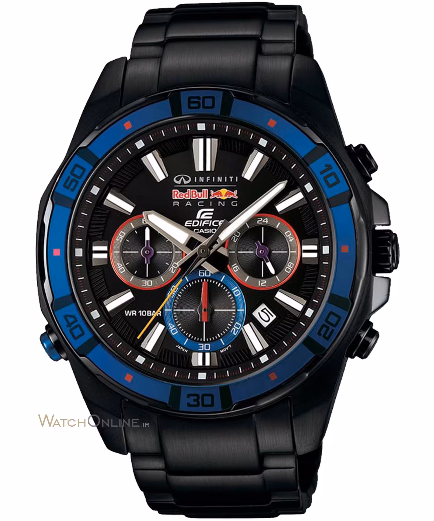 ساعت مردانه کاسیو ، زیرمجموعه Edifice, کد EFR-534RBK-1ADR