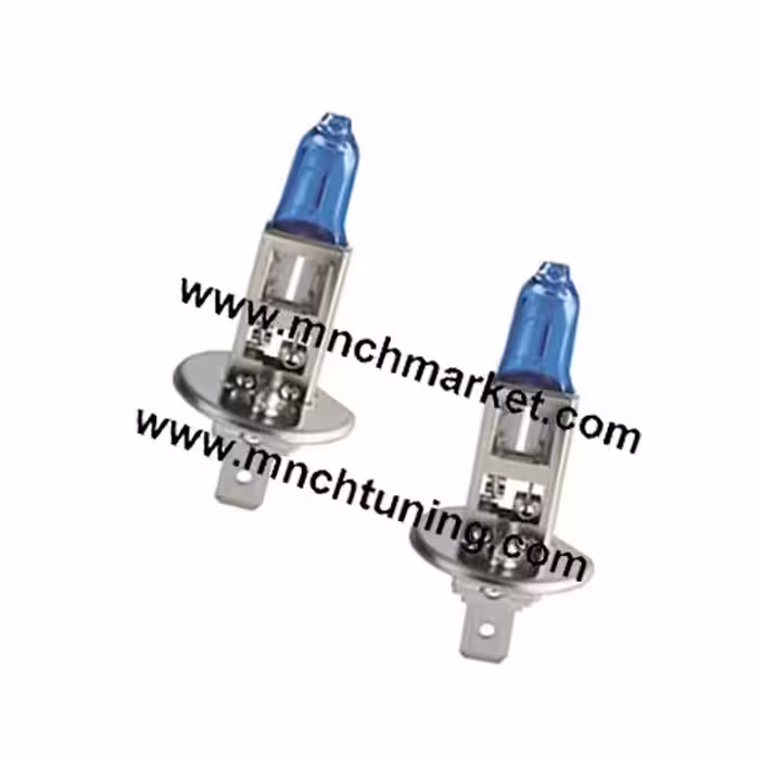 لامپ خودرو 100 وات پایه اچ 1 رنگ سفید یخی