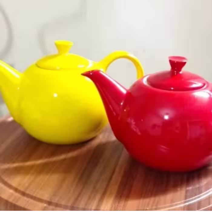 قوری چینی رنگی مقصود 
