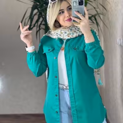مانتو اسپرت کتان