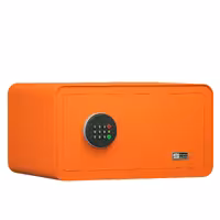 گاوصندوق خانگی ضدسرقت الکترونیکی سدید مدل سیف باکس 470W رنگ نارنجی
