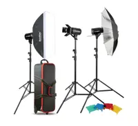 کیت فلاش 250 ژول گودگس GODOX E250 STUDIO KIT کارکرده