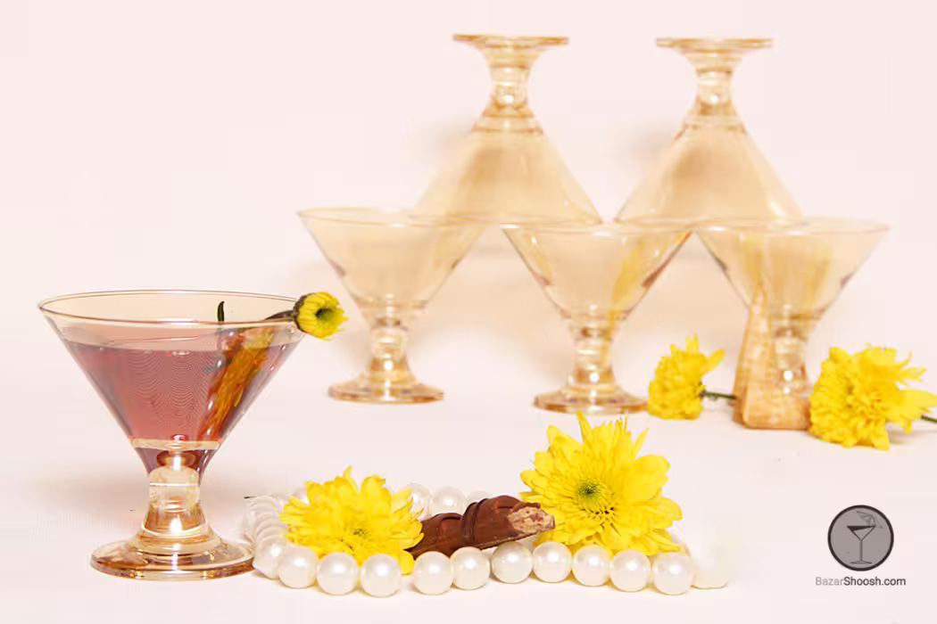 بستنی خوری قیفی پایه کوتاه شامپاینی پاشاباغچه کد 440410