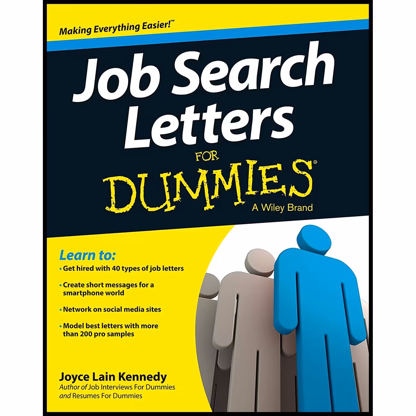 کتاب زبان اصلی Job Search Letters For Dummies اثر Joyce Lain Kennedy