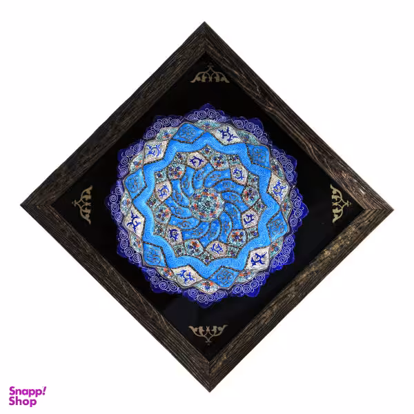 تابلو بشقاب میناکاری کد 17-10089