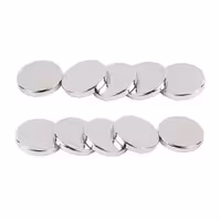 آهنربا نئودیمیوم سایز 12x2mm میلیمتر  سوپر مگنت دیسک بسته 10عددی