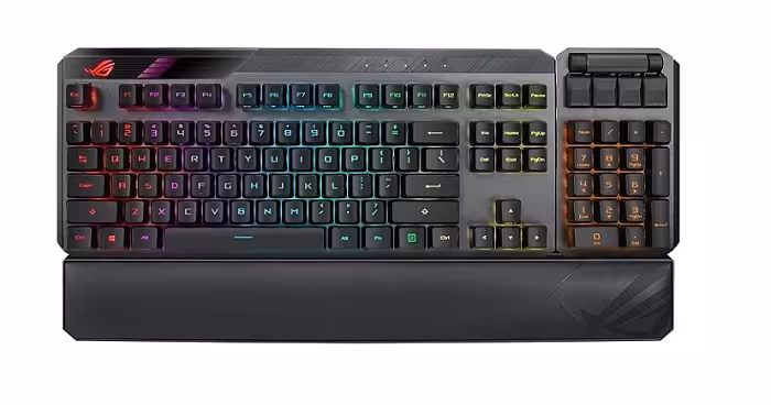 کیبورد بی سیم گیمینگ مکانیکال ایسوس Asus ROG Claymore II/RD/US