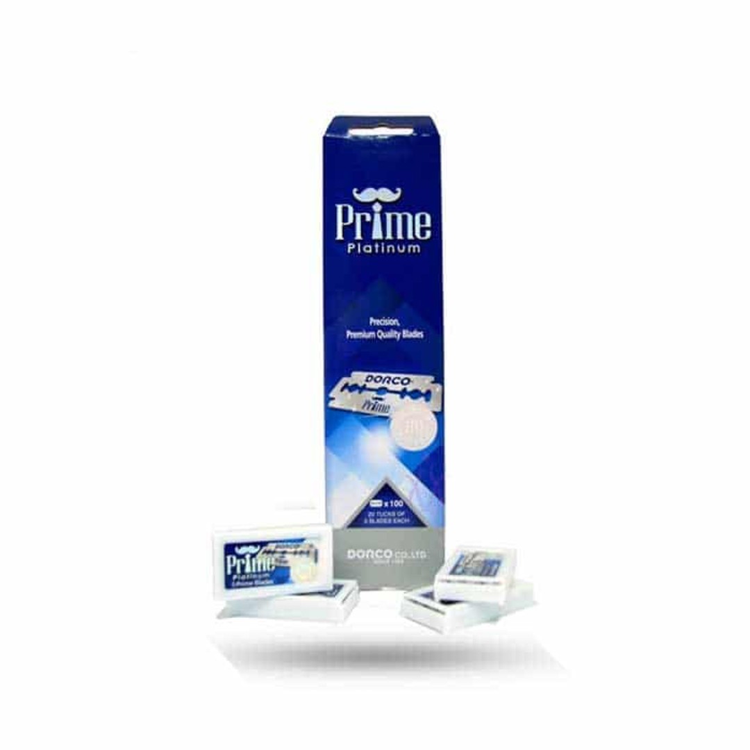 تیغ دورکو dorco مدل prime platinum بسته ی 100 عددی