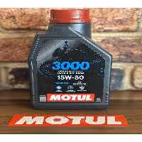 روغن و مکمل موتور 3000 15W 50 معدنی 1 لیتری سری جدید Motul