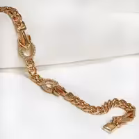 زیورآلات ژوپینگ esدستبند ژوپینگ با طرح متفاوت نگین دار 