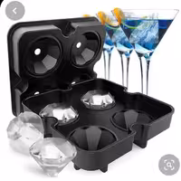 قالب یخ الماس یک عددی