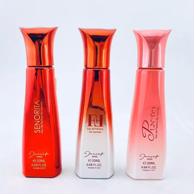 عطر جیبی اورجینال  ژک ساف در دونوع مخصوص خانم ها در رایحه های مختلف 