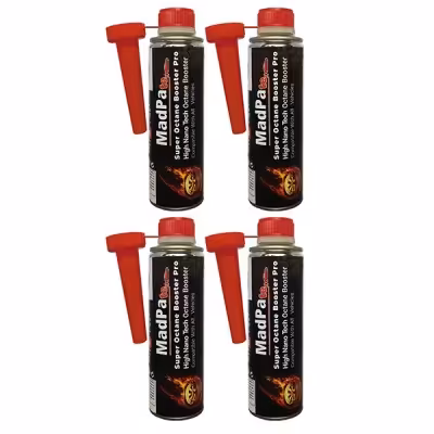 مکمل سوخت مدپا مدل سوپر اکتان بوستر حجم 280ml بسته 4 عددی