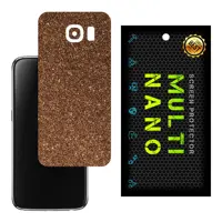 برچسب پوششی MultiNano مدل X-G1F-Bronze برای پشت موبایل سامسونگ S6