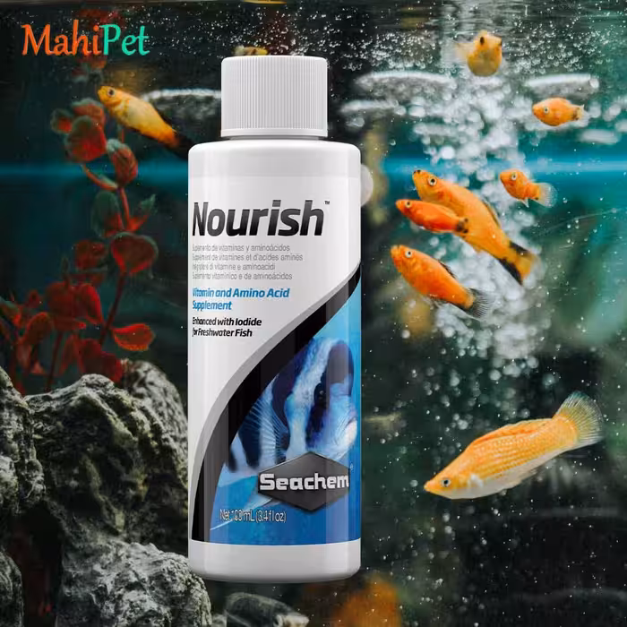 مکمل تغذیه ای ویتامین و اسید آمینه سیچم seachem Nourish حجم 100 میلی لیتر