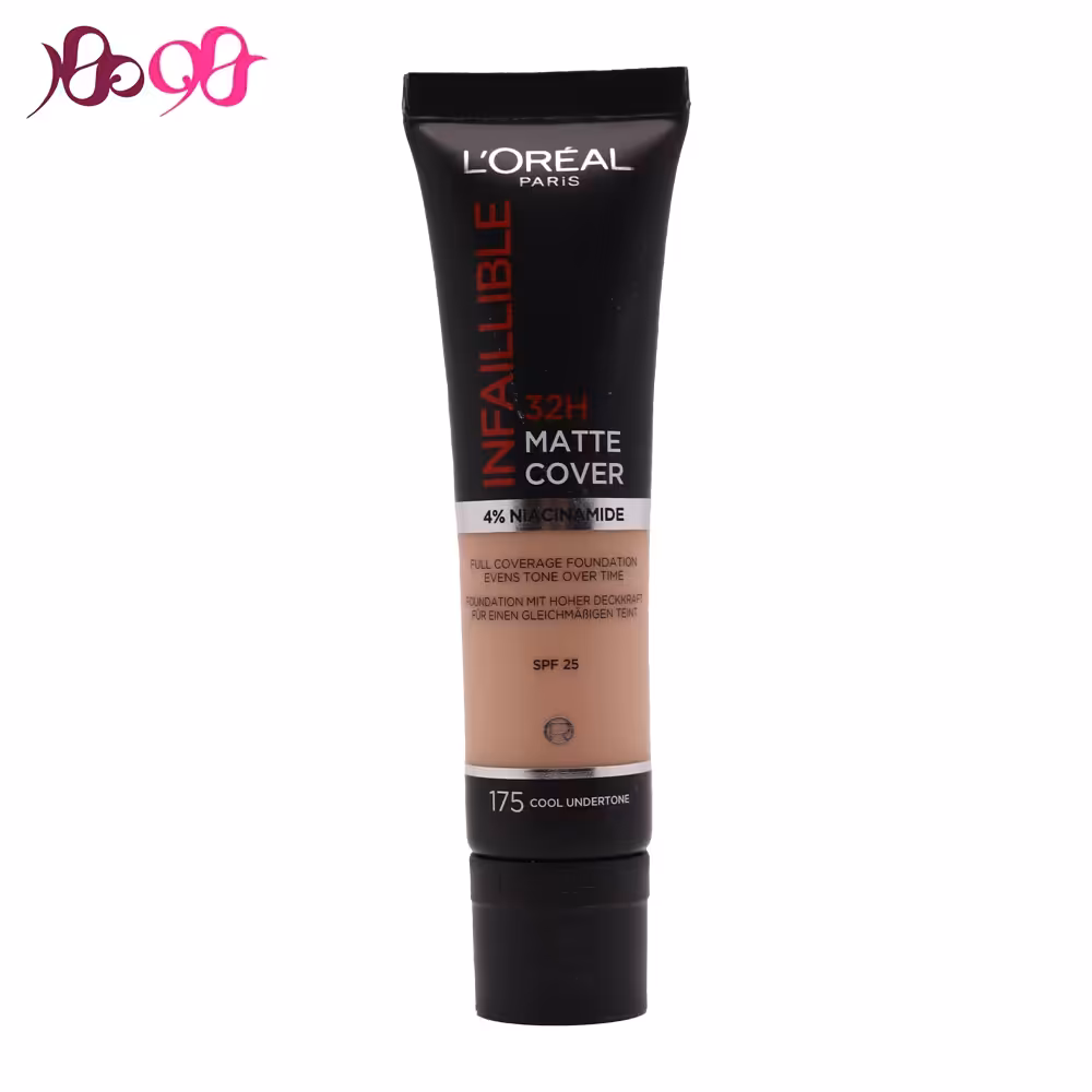 کرم پودر اینفالیبل لورال 32 ساعته شماره 175 (Matte Cover)