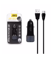 شارژر فندکی جی بی کیو مدل C510Q توان 38 وات با کابل تایپ سی