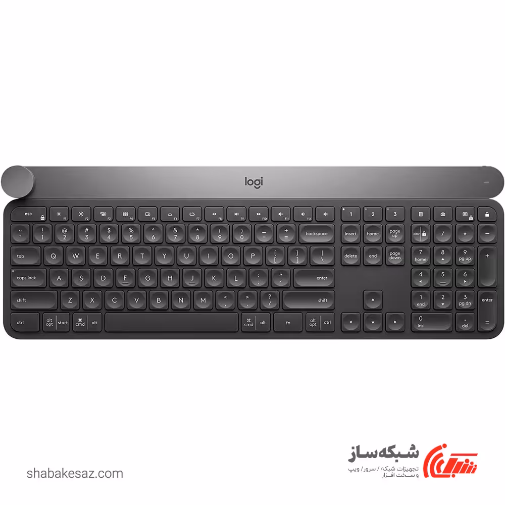 قیمت و خرید کیبورد لاجیتک بلوتوث و بی سیم Logitech CRAFT ADVANCED - شبکه ساز
