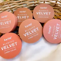 رژگونه مات و مخملی  اورجینال کاریته velvet 
