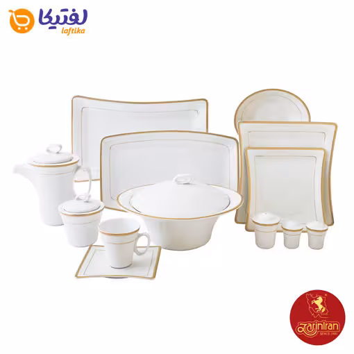 سرویس سپینود 12 نفره چینی زرین وینچی 97 پارچه