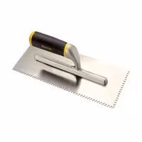ماله دندانه دار برند دکور کد 520 طول 295 میلی متر  dekor Notched Trowel V Notch