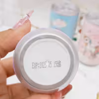 دستمال مرطوب قوطی دایره ای طرح اسب تک شاخ وارداتی و باکیفیت