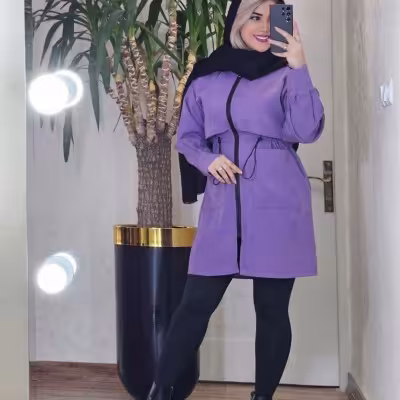 مانتو اسپرت میکرو کجراه مدل نارینا - کد 1801