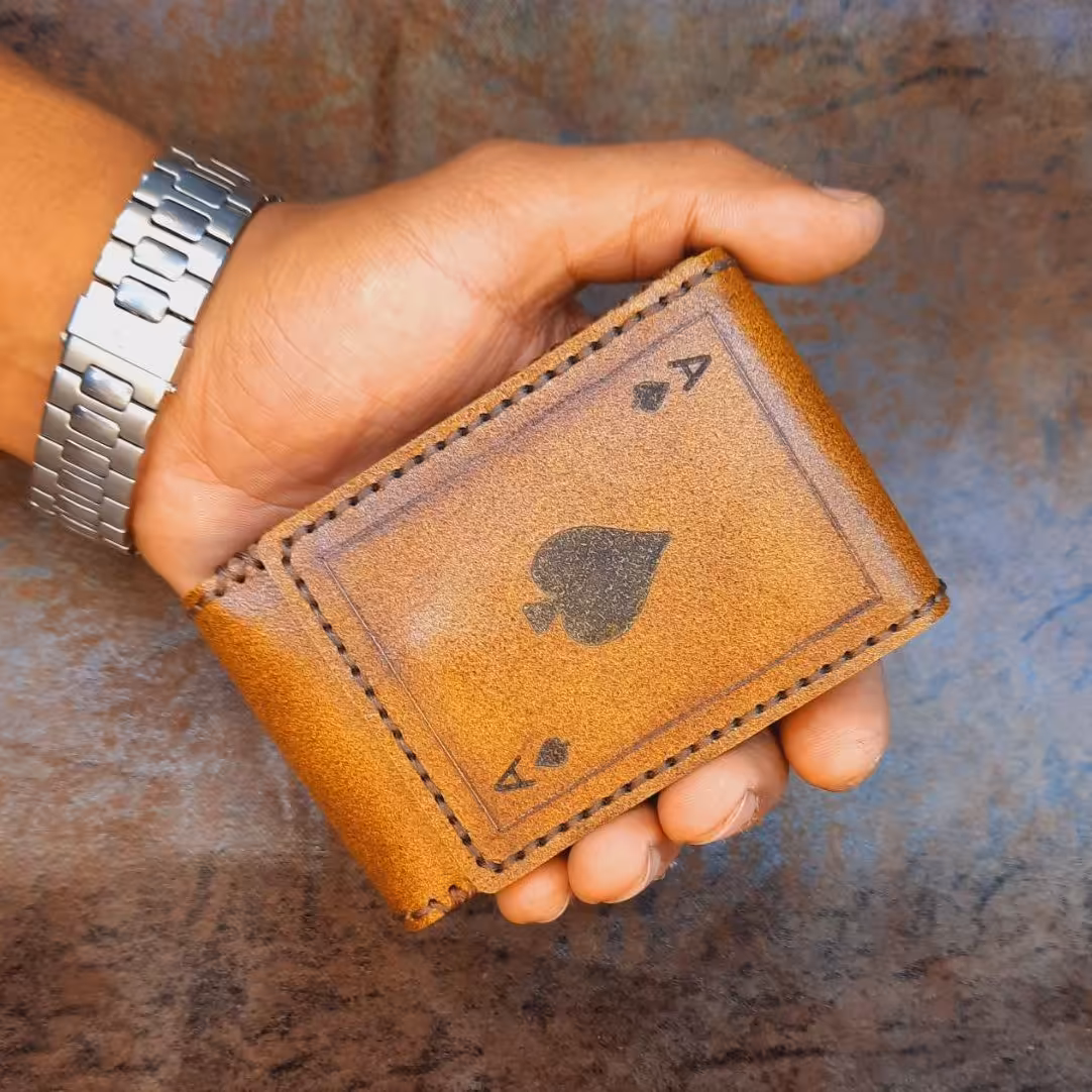 جاکارتی چرم طبیعی دست دوز