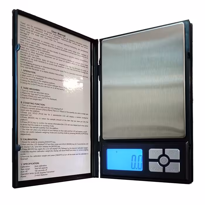 ترازو آزمایشگاهی   NOTEBOOK ( 2 کیلوگرم)   