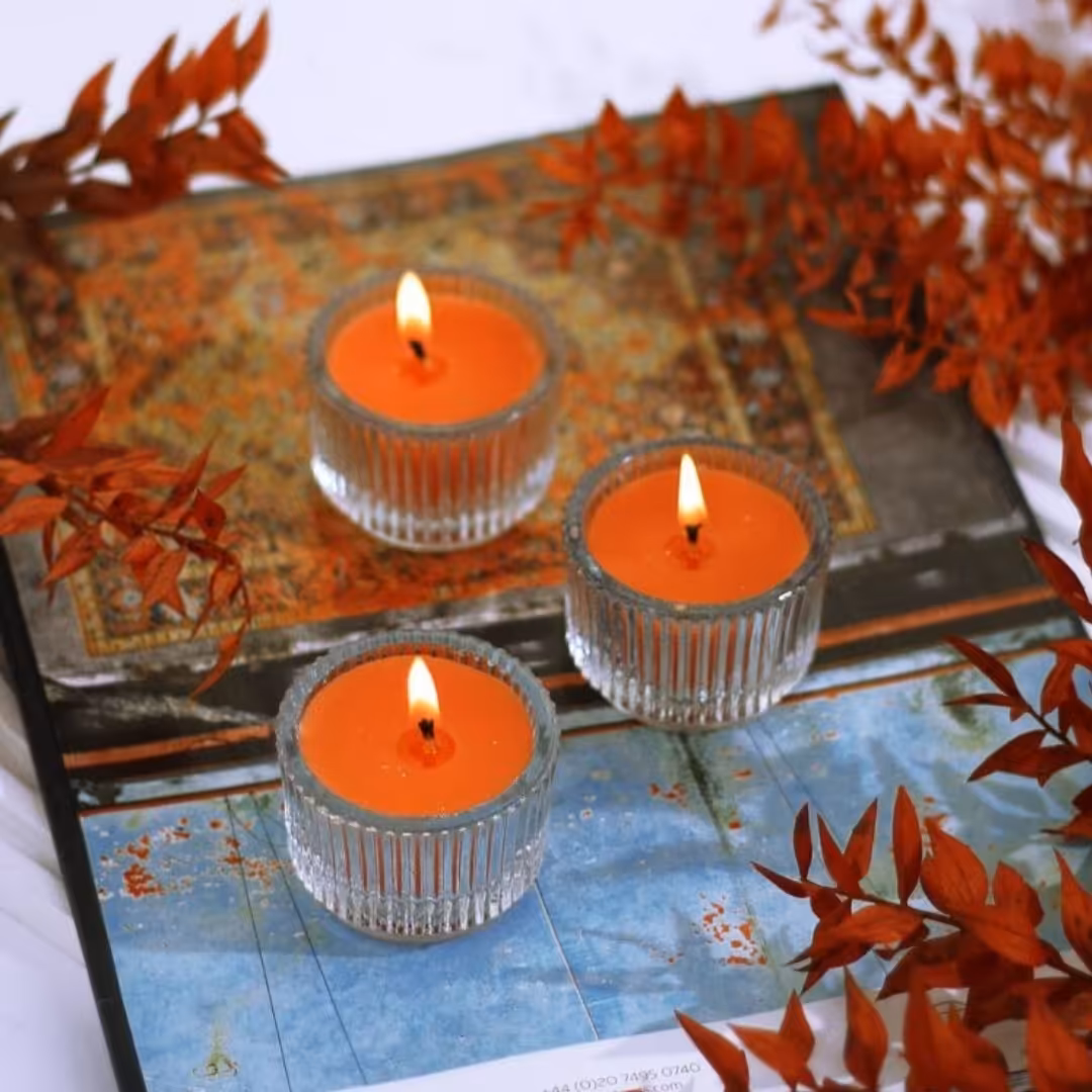 شمع لیوانی معطر سه عددی