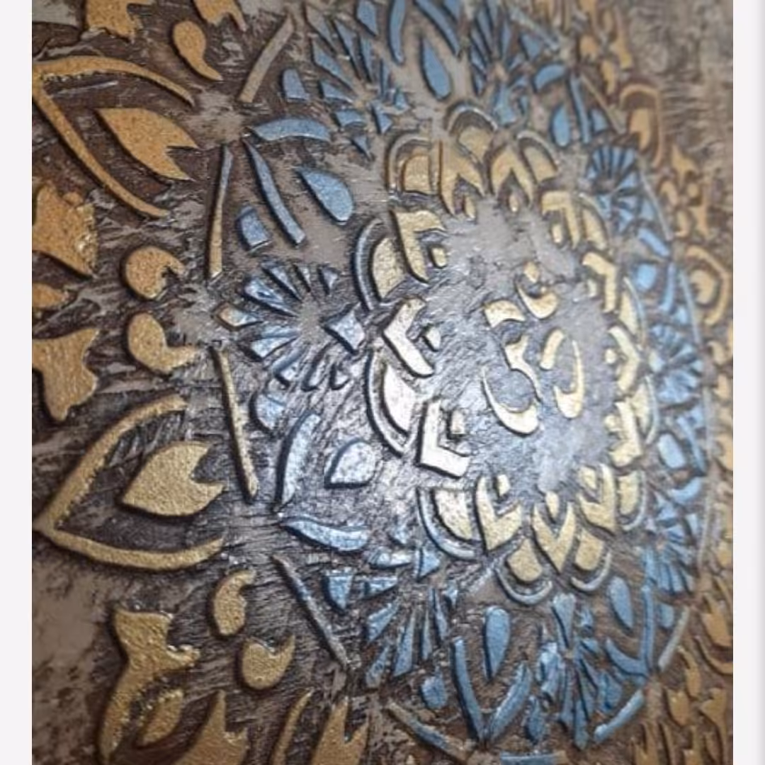 شابلون ماندالا طلق آلمانی کد 31 سایز 50 در 50 