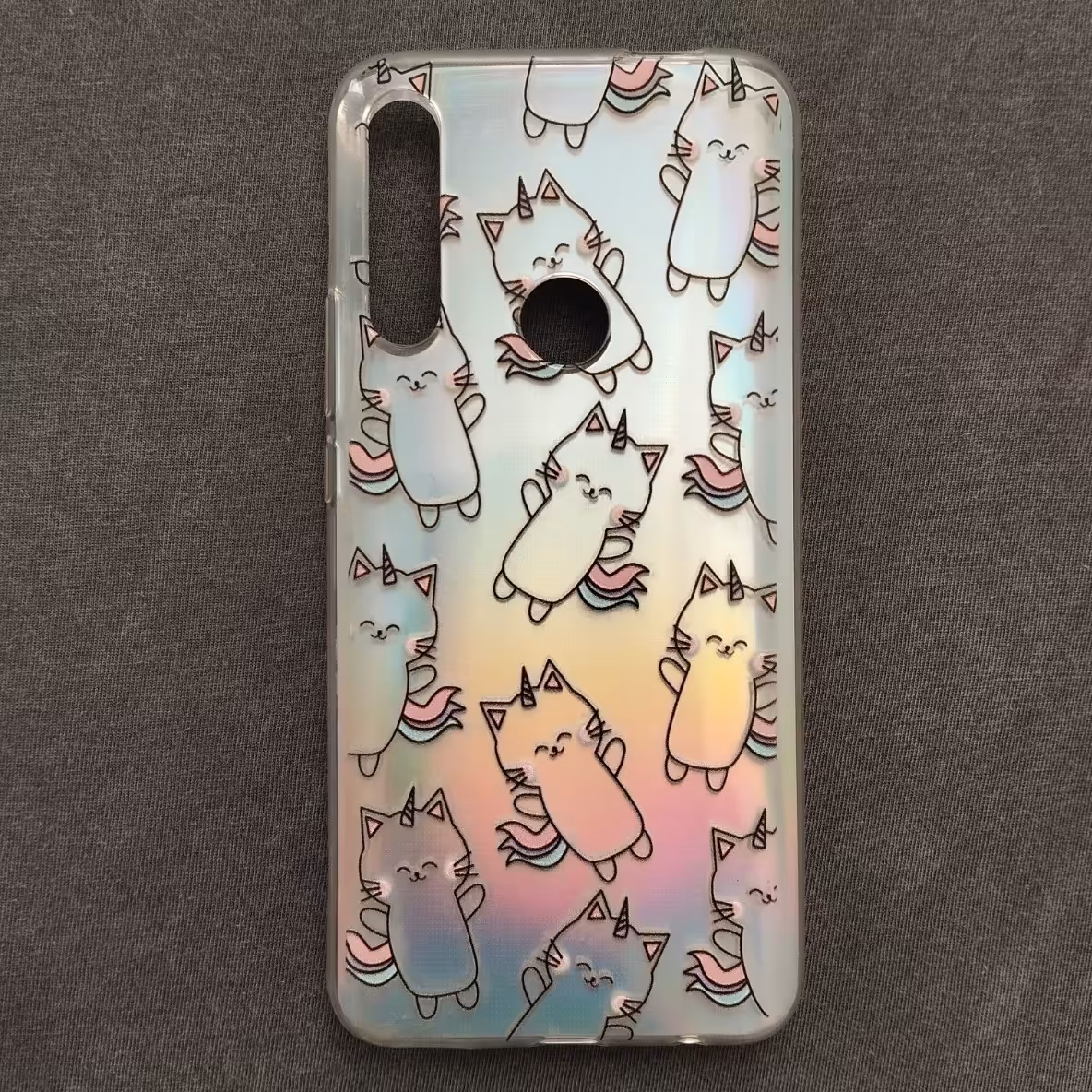 گارد - قاب - کاور  فانتزی هلوگرامی کد2 مناسب برای هوآوی Y9PRIME2019 (y9 prime 2019) - y9prime - ( آنر9ایکس ) - honor 9x