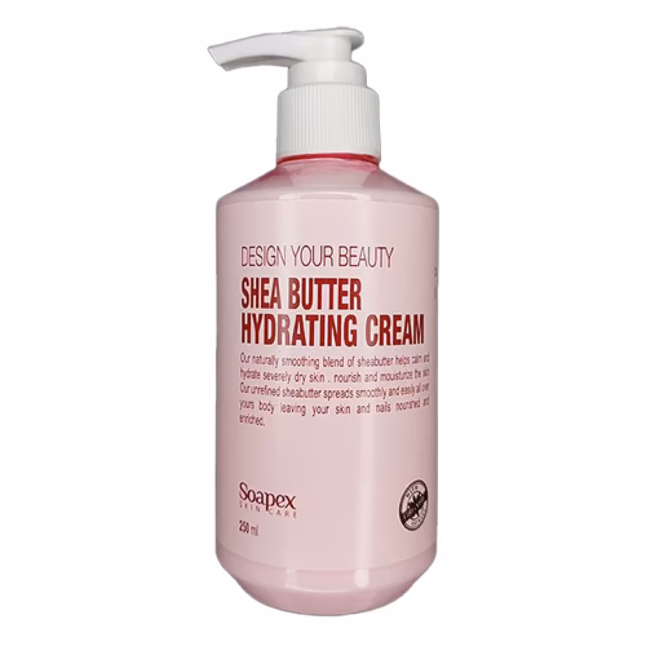 کرم آبرسان سوپکس پمپی حاوی شی باتر حجم 250 میل لیتر