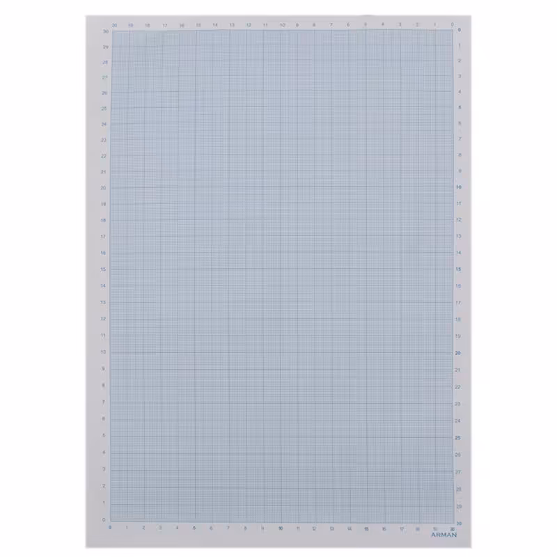 کاغذ میلیمتری سایز A4 بسته 10 برگی