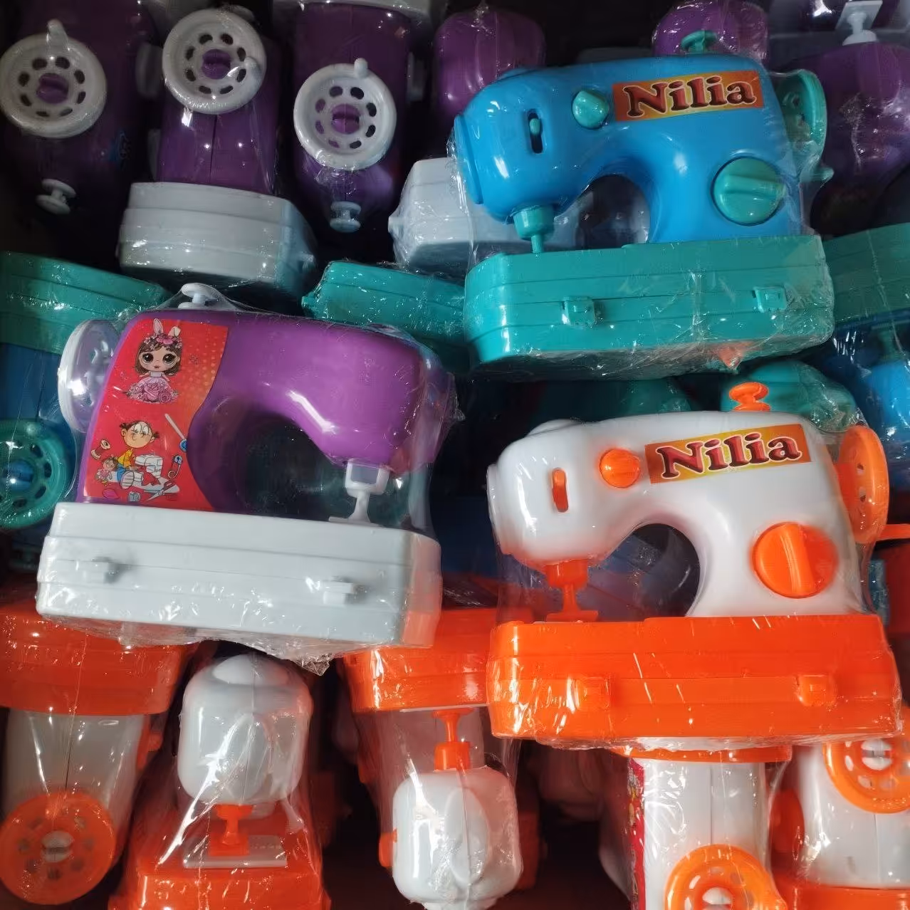 اسباب بازی چرخ خیاطی پلاستیکی