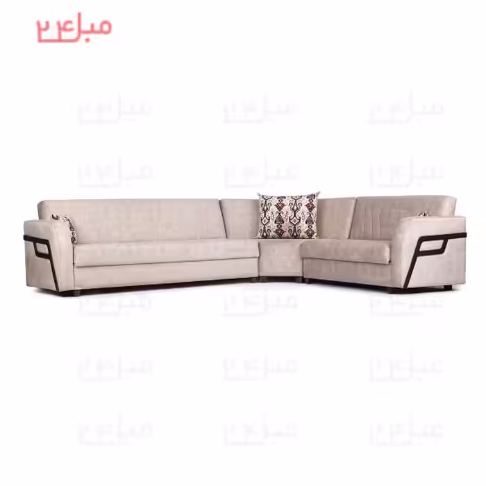 مبل ال تختخواب شو ( تخت شو ) یک نفره مدل L22n