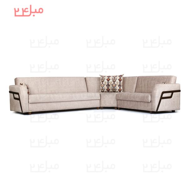 مبل ال تختخواب شو ( تخت شو ) یک نفره مدل L22n