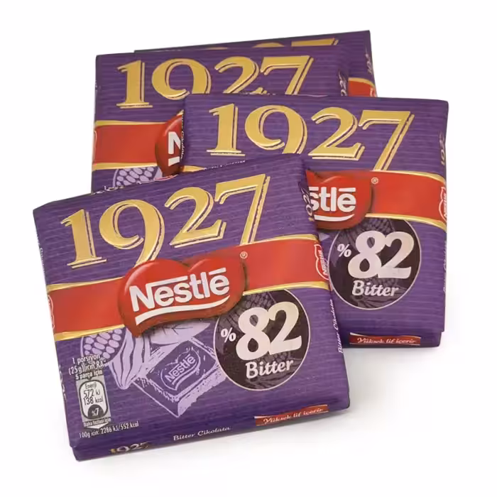 شکلات تلخ نستله 1927 با 82 درصد تلخی پک 6 عددی