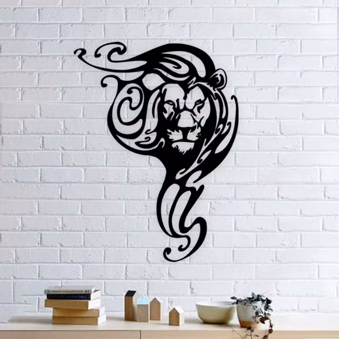 استیکر و پوستر طرح شیر کد 89 سایز 60 در 40 به قیمت 200 هزار تومان