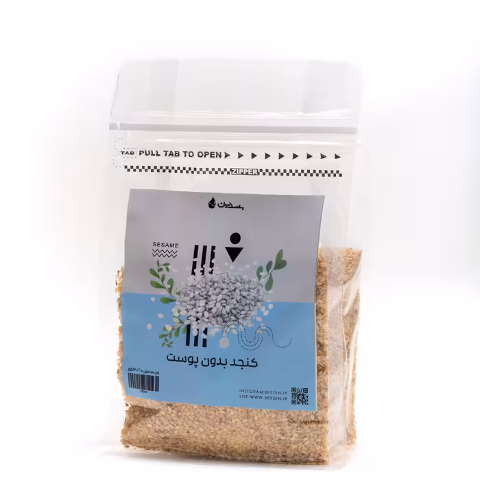 کنجد بدون پوست 300 گرم بسدین