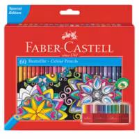 مدادرنگی 60رنگ مقوایی فابر کاستل 