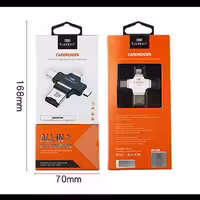 رم ریدر سه کاره آیفون ، میکرو ، تایپ سی ایلدرام