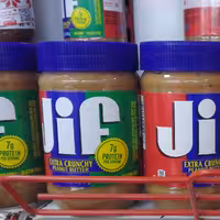 کره بادام زمینی جیف Jif  آبی اصل ارسال از مرز ترکیه بازرگان