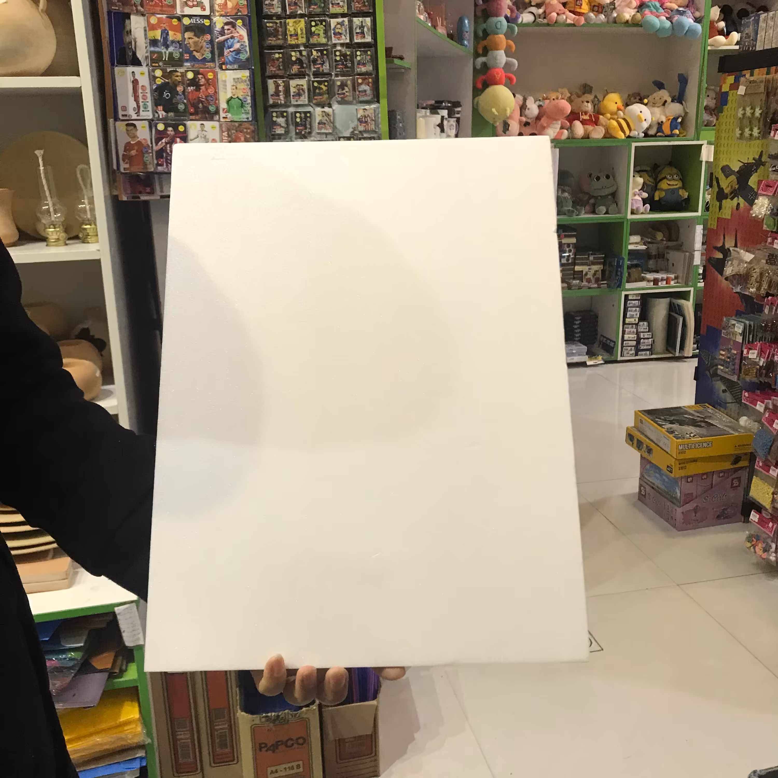 فوم سفید 2میل سایزآ3