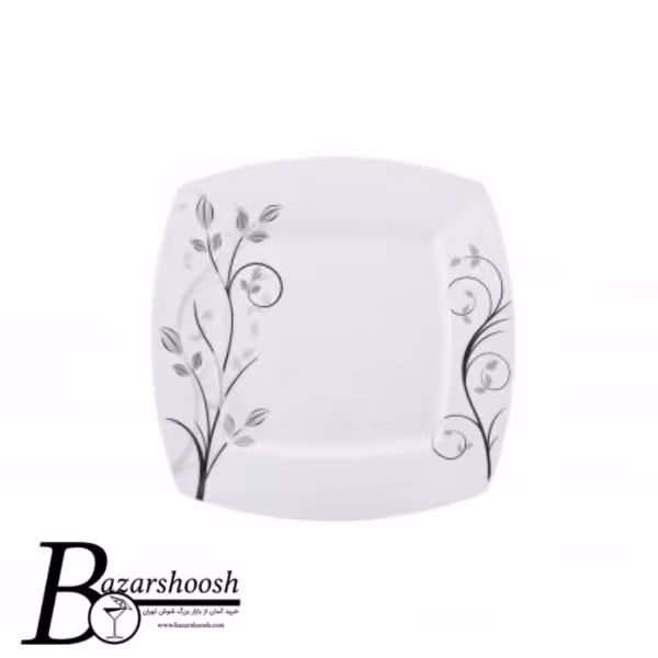 سرویس چینی غذاخوری 107پارچه تقدیس طرح تندر 12نفره کوئین