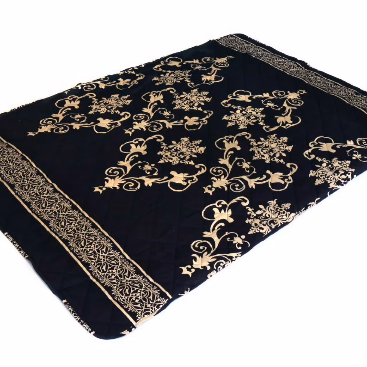 لحاف پشم طبیعی یک نفره ـ طرح مجلل