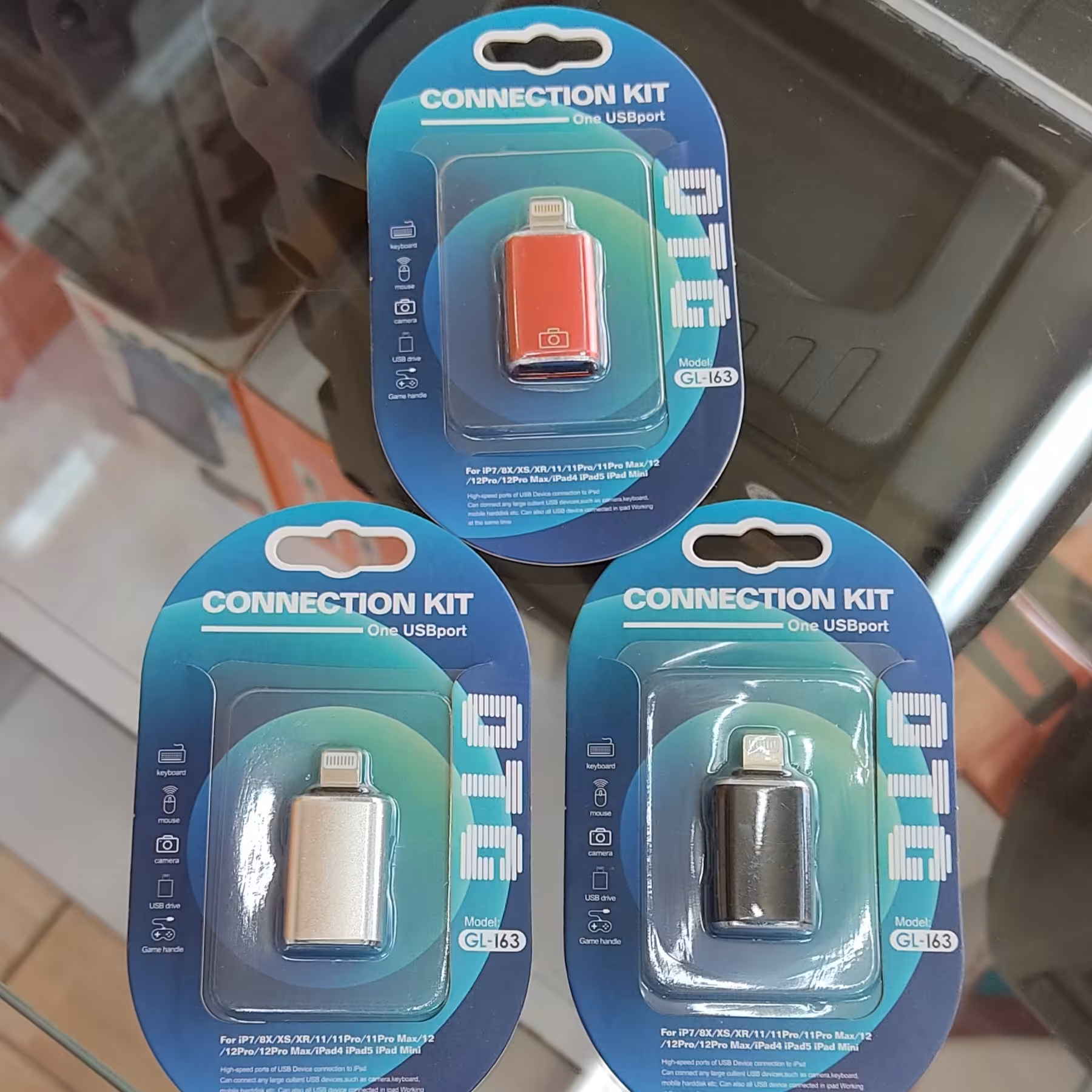 او تی جی آیفون OTG (تبدیل فلش به گوشی برای گوشیهای آیفون از مدل 7به بالا)